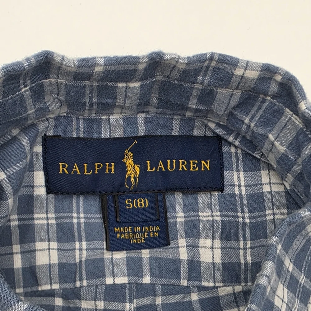 Ralph Lauren boys' button down shirt size S